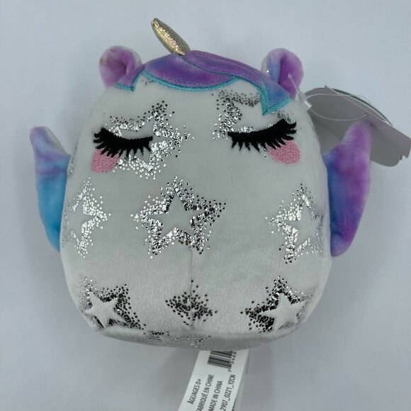Squishmallows 5" Posey The Fox And Genesis The Pegasus Sparkly Bundle Set - Picture 3 of 6
